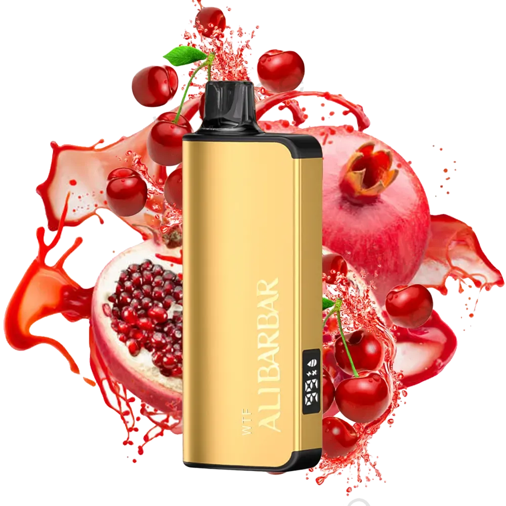 Alibarbar Ingot 9000 Puffs-Cherry-Pomegranate